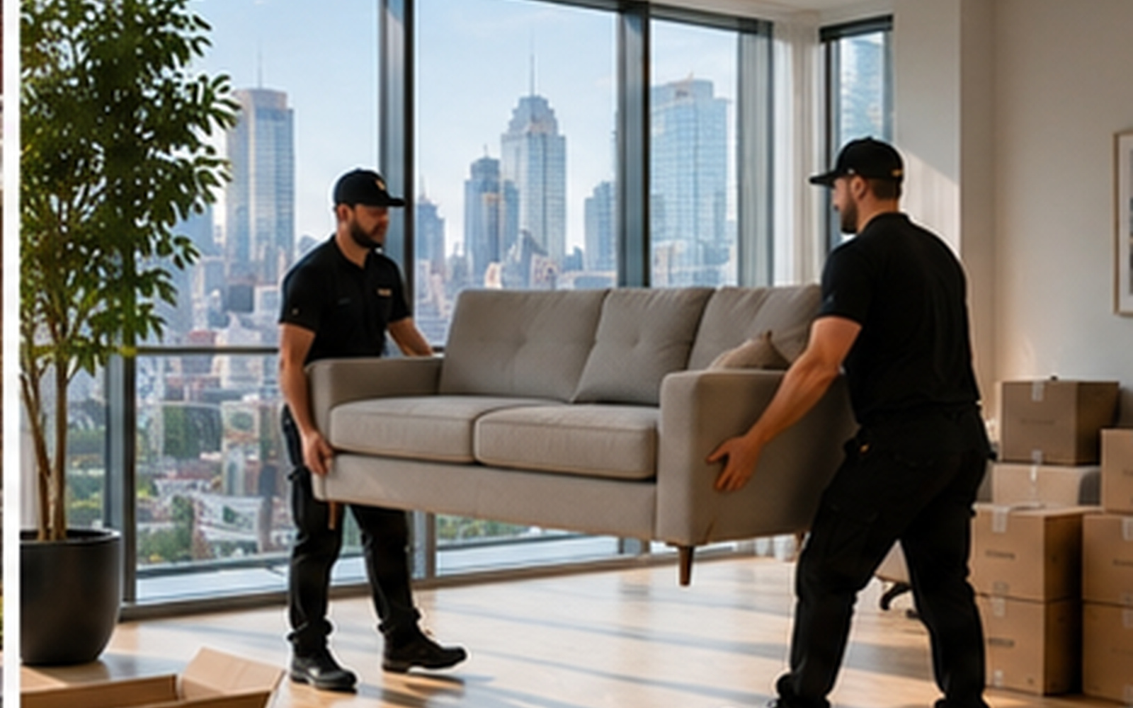Déménageurs d'appartements et de condos à Montréal