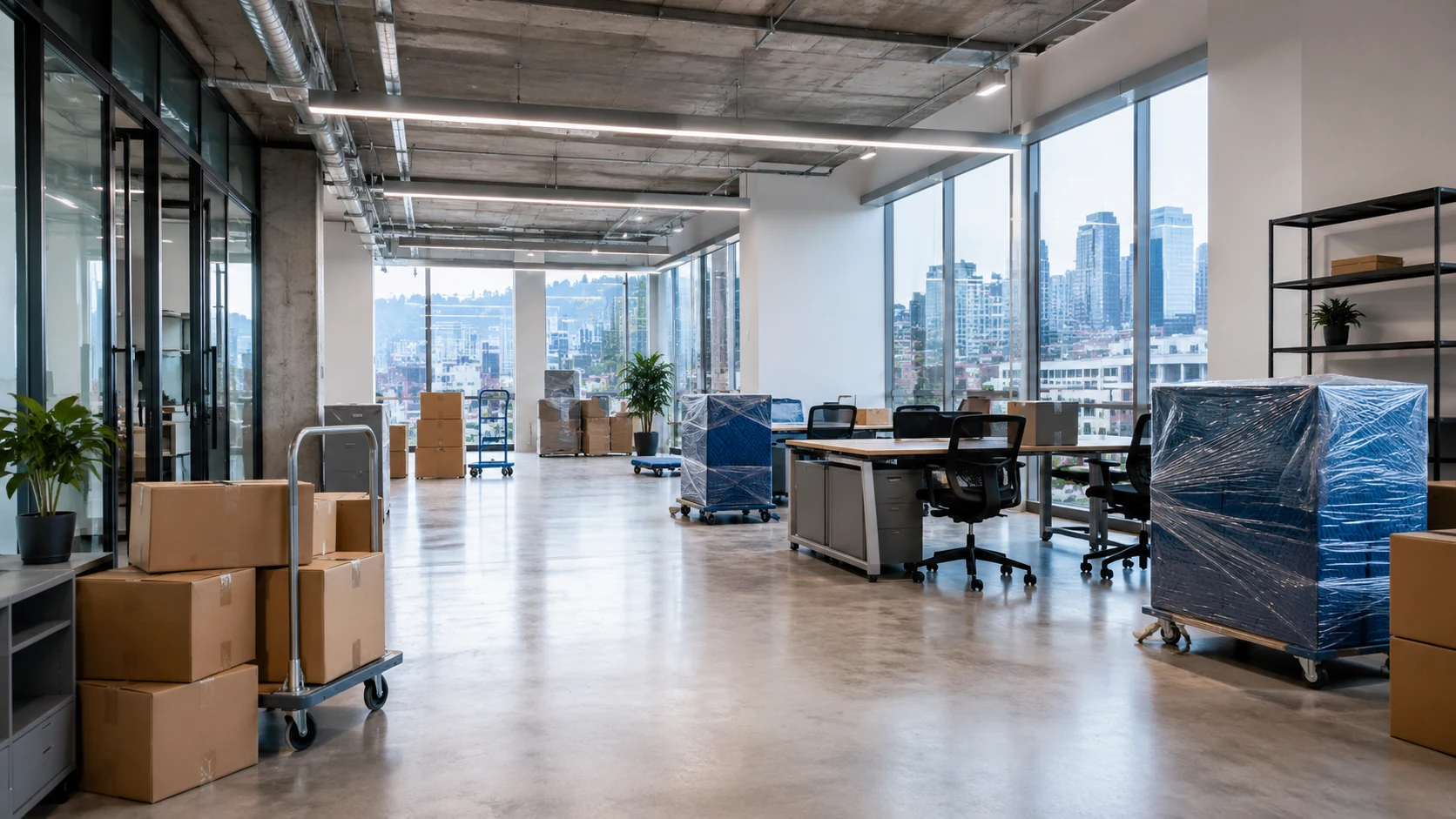 Commercial moving service in Montreal